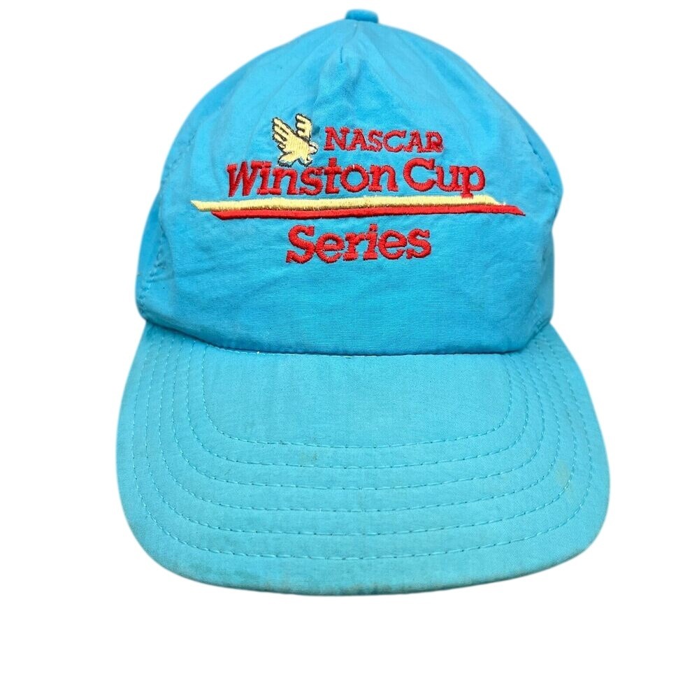Nascar Winston Cup Series Hat Mens Vintage USA‎ made 1980s Racing Retro